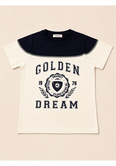 T-shirt con stampa GOLDEN GOOSE KIDS | GKP02814 P00268283438